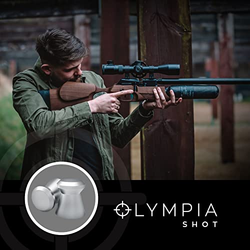 Olympia Shot Training Flat Air Gun Pellets | .177 Caliber (4.5 Mm), Flat Wadcutter Head For Competition Training And Target Shooting | 500 Count #TOP3
