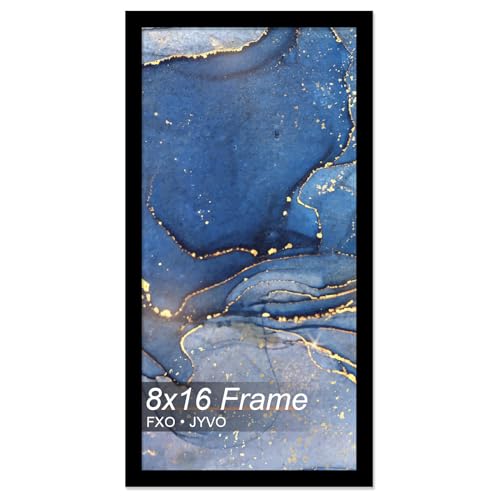 Fxojyvo 8x16 Picture Frame for Photo Poster Horizontally/Vertically