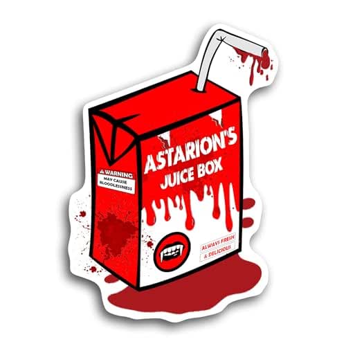 Funny Astarion's Juice Box T-Shirt - Loves Game Gamer Graphic Tee For Men & Women