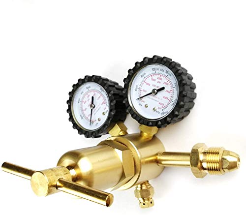 Nitrogen Regulator High Pressure Regulator Singel Stage Large Pressure Reducer (0-1400PSI)