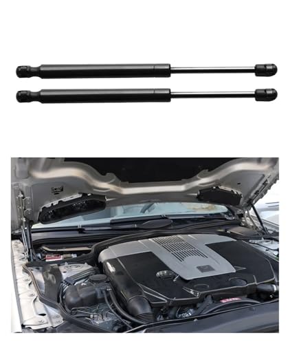 Compatible with Mercedes-Benz SL500 SL55AMG SL550 SL600 SL65AMG 2003-2008 2Pcs Car Front Hood Lift Support Rod Gas Spring Damper