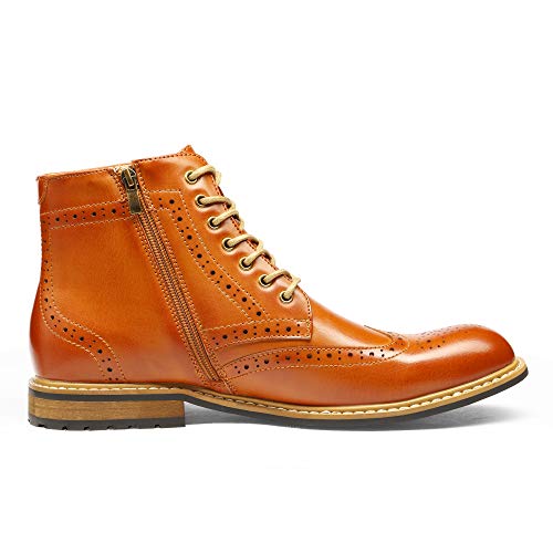 Image of Bruno Marc Men's Dress Ankle Motorcycle Boots