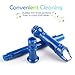 Mr.Power Soprano Recorder German Style C Key 8 Holes Easy Instrument for Beginners School Student Home Entertainment (Blue)