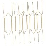 Métaux : fabriqués à partir de matériaux en acier, crochets sont conçus pour durer et peuvent supporter des objets lourds, cintre pour assiette pour mur, plaque de suspension