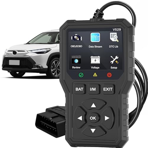 Amazon.co.jp: OBD2 診断機 V520 日本語表示 故障コード読取・消去