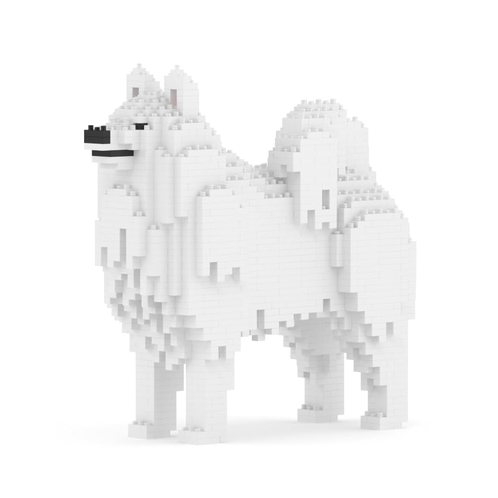 Amazon.com: JEKCA Samoyed 01S | Dog Plastic Building Blocks | Age
