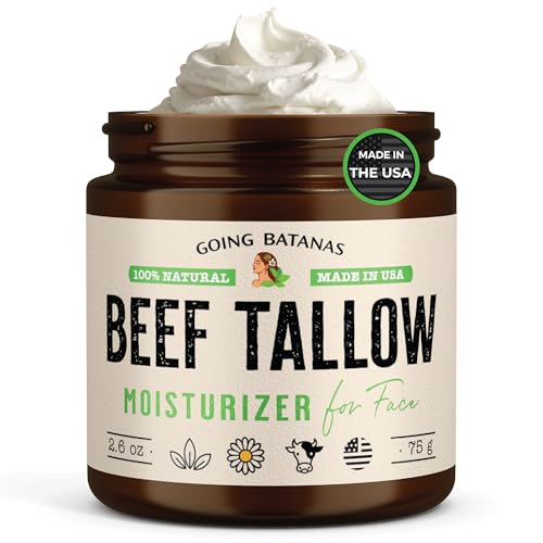 50% coupon - Going Batanas Grass Fed Beef Tallow for Face & Skin, 2.6oz