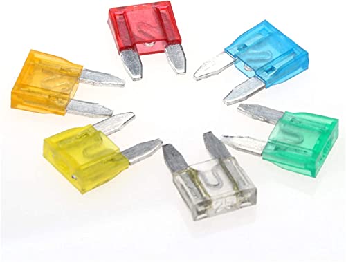 Fusibles mini para coche JCAKES micro kit de surtido automotriz tipo cuchilla de 60pcs 3
