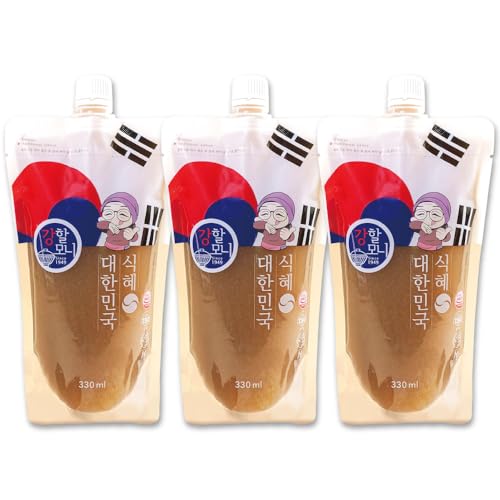 冷凍 カンハルモニ 大韓民国 シッケ 330ml 3袋セット / 韓国伝統飲料