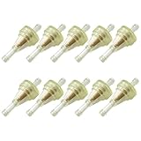 New 1/4 inch Inline Gas Fuel Filter Replacement 10PCs Fit for EZGO #S 23013-G1, 15469-G1,