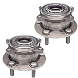 KEYOOG 2Pcs 513266 (5 Lug) Front Wheel Hub and Bearing Assembly Fit For 2007-2014 Hy-undai Santa Fe [13-14 Santa Fe XL/Santa Fe Sport ] 07-12 Veracruz [2011-2015 K-ia Sorento ] 513256