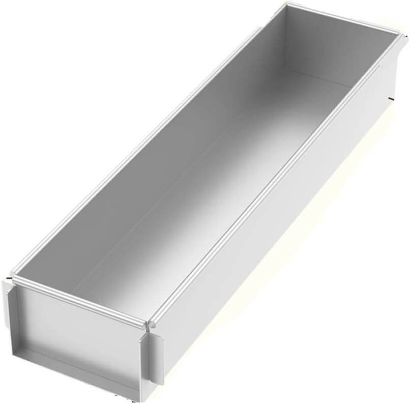 Rectangle Cake Pan Aluminum Alloy Tiramisu Dessert Making Molds Cheesecake Pan Bread Loaf Mold Baking Tool Kitchen Accessories(2Pcs Style 4)