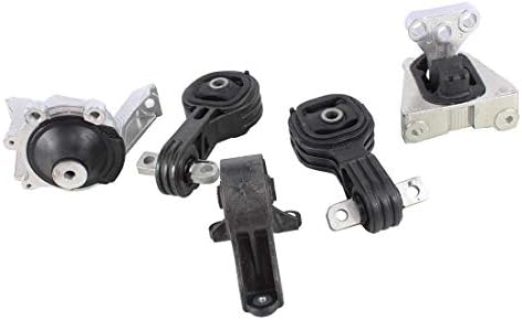 DNJ MMK1024 Complete Engine Motor & Transmission Mount kit for 2007-2011 / Honda/CR-V / 2.4L / Auto Trans