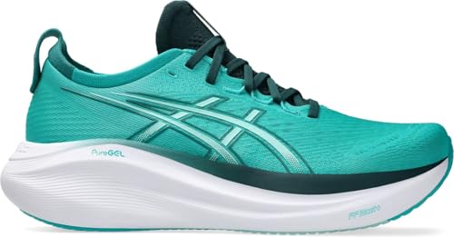 Asics 1011B958 - Gel-Nimbus 27 400 Wave Teal/Saxon Green Gr. 10,5