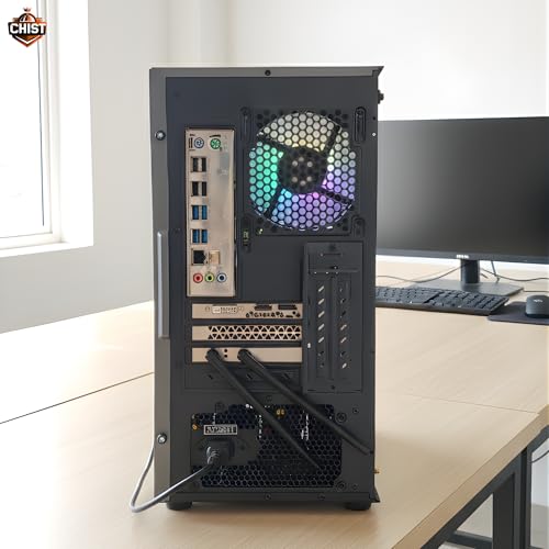 Image of CHIST W14 Workstation (Xeon-E2680 V4 Processor 14 Cores 28 Threads Upto 2.90Ghz,512GB NVMe,GT 730 4GB Graphic Card,Ubuntu Dual LAN (Black, GeForce GT 730, 512, GB, Window 11 pro, 16, GB)