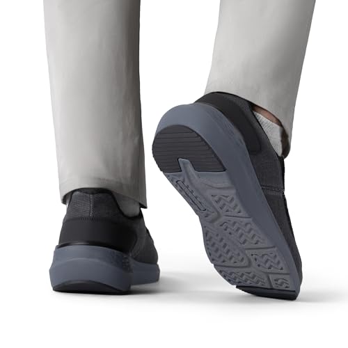 Bruno Marc Men's Hands Free Slip on Loafers Casual Sneakers Canvas Walking Shoes,Size 10,Black,BMUMLS2409 image 7