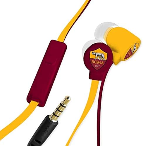 Techmade Tm-Yl-Ip001-Roma Auricolare con Microfono con Tasto Funzione Giallo Rosso Techmade Tm-Yl-Ip001-Roma Auricolare con Microfono con Tasto Funzione Giallo Rosso