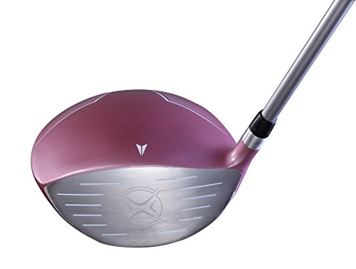 image for Premium Lightweight Ladies Golf Club Set Right Hand - Cherry Pink Purp