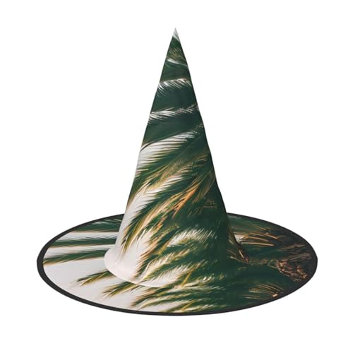 WenDang Sombrero de Halloween con palmeras de Los Ángeles, divertido, para fiestas, disfraces, carnaval, decoración de bricolaje (3)