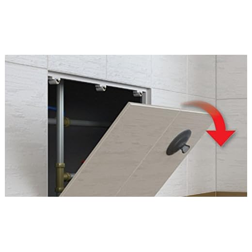 Revisionstür Revisionsklappe magnetisch befliesbar : 250 x 330mm