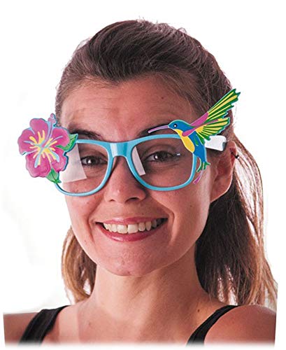 Preisvergleich Produktbild Party Pro 87116 Hibiskus Gläser, mehrfarbig