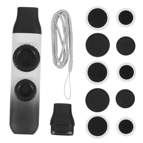 LIFKOME 1Set Gradient Dual Tone Kazoo Adjustable Pitch Professional Kazoo for Guitar Ukulele and Piano Accompaniment Present for Music Lovers
