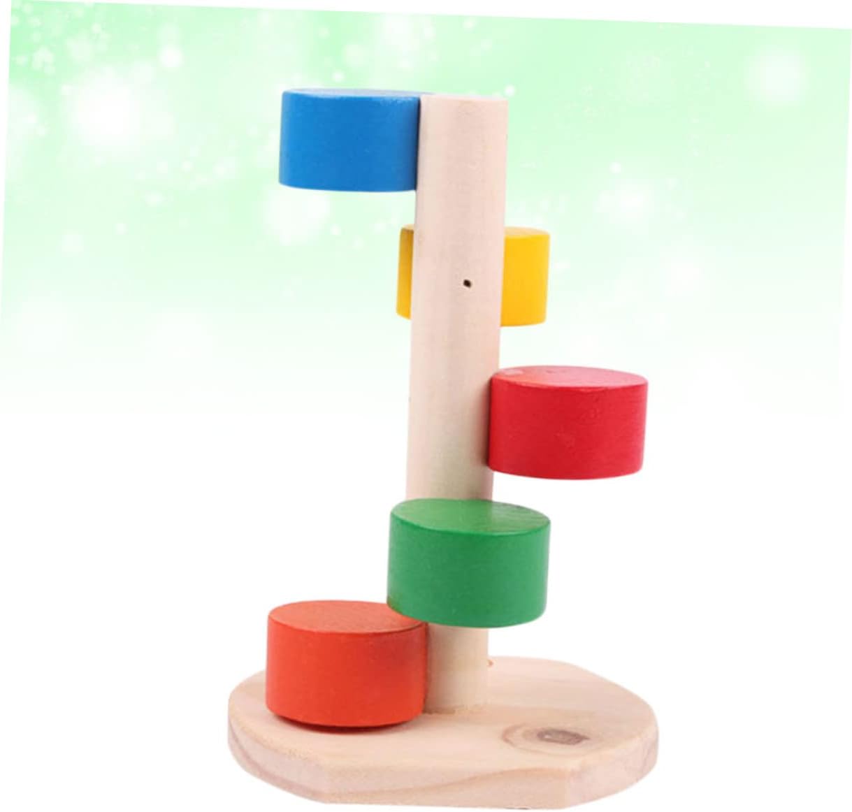 DOITOOL 3pcs Pet Wooden Climbing Ladder for Hamsters Fun Molar Toys for Animals Easy to Playground Resting for Furry Friends Supplies