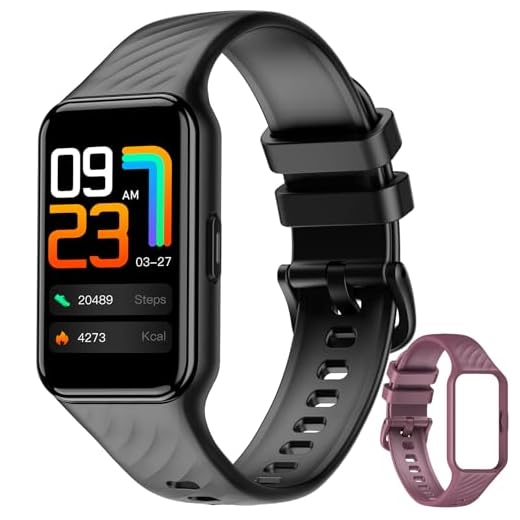Smartwatch, Reloj Inteligente Hombre Mujer, 1,47" Reloj Inteligente Mujer, Diseño Fino, Oxímetro, Podómetro, Sueño, Pulsometro, Compatible con Android iOS, Pulsera Actividad Impermeable IP68(2 Correa)