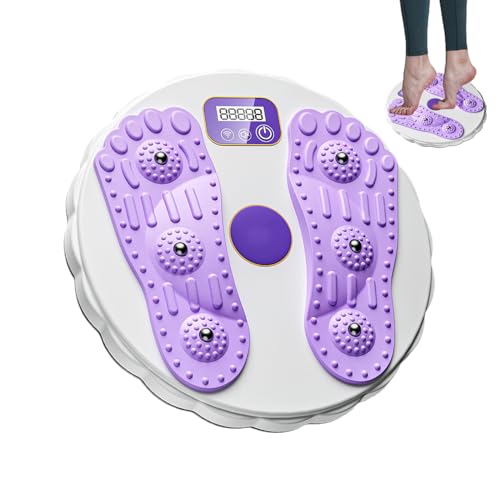 Tablero de torsión Abs - 28 Cm Tablero de Cintura, Plataforma Digital Contrafitness, Superficie de acupresión del pie de masaje | Entrenamiento básico Ejercicio de Equilibrio Para Adelgazar Brazos de