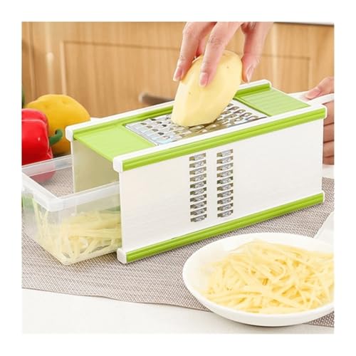 Cortador manual multifunción para verduras con recipiente miniatura 2