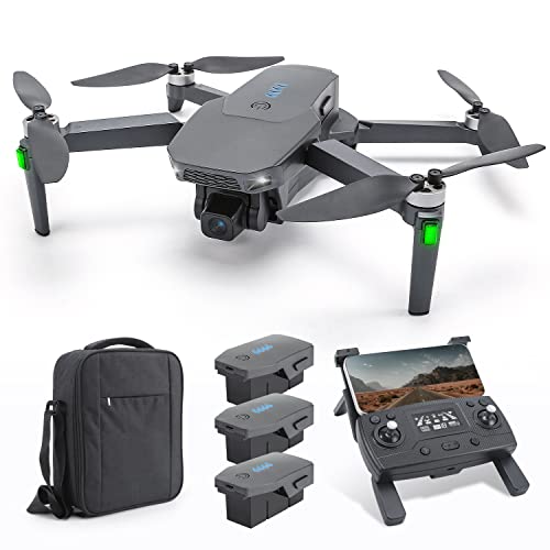 Tucok 90 Mins Drones With Camera For Adults,4K Uhd Camera,3 Batteries Long Flight Time,Brushless Motor,Gps Auto Return,Circle Fly,Fpv Drones Quadcopter With 5Ghz Wifi Fpv Live Video For Beginners,Carrying Case #TOP5