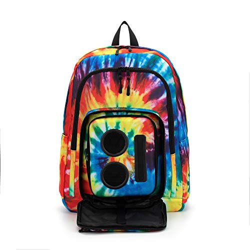 Bluetooth Speaker Backpack with 20-Watt Speakers & Subwoofer for Parties/Festivals/Beach/School. Rechargeable, Works