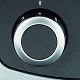 AEG AT3300 Perfect Morning Doppelschlitz-Toaster (integrierter Brötchenaufsatz, Staubschutz-Deckel, 7-stufige Bräunungsgrad Einstellung, Brötchenaufback-Funktion, Stopp-, Auftau- & Aufwärmknopf, Sensorelektronische Röstzeitsteuerung, Wärmeisolierte Cool-Touch-Gehäuse) Schwarz / Silber - 7