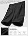 COOFANDY Hiking Shorts Men Lightweight Outdoor Work Shorts for Men 2026 Fashion Quick Dry 9 Inch Shorts Black