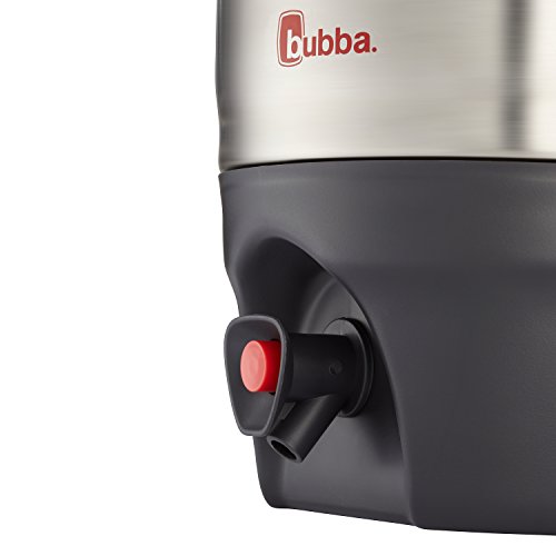 Bubba Sport Vacuum-Insulated Water Jug with Spout, 128 oz, Charcoal