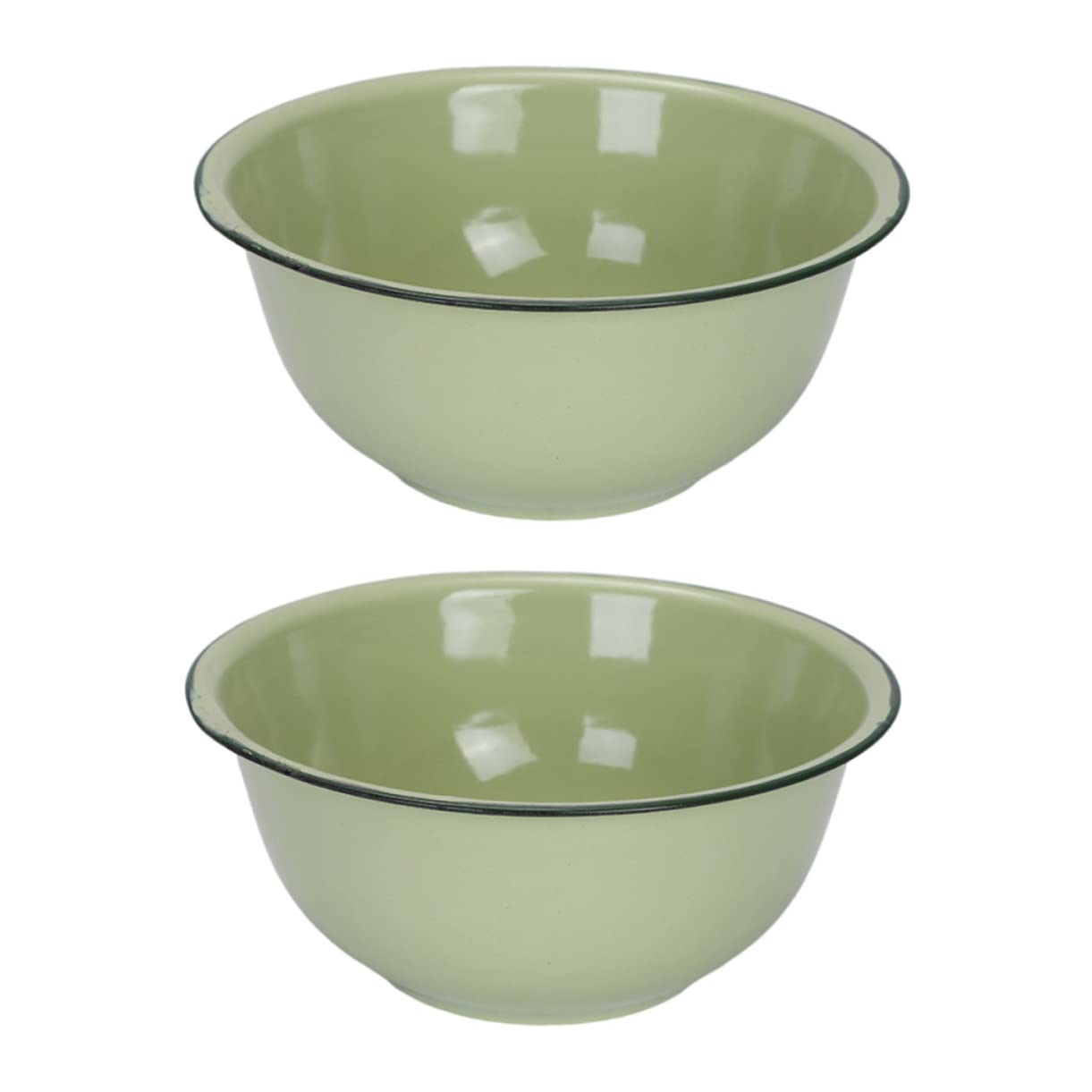 2 Ciotole Smaltate Vintage - Ideali Per Zuppa, Frutta E Alimenti - Foto 3