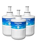 Waterdrop Replacement for Samsung DA29-00003G, DA29-00003B, DA29-00003A, Aqua-Pure Plus, HAFCU1, RFG237AARS, FMS-1, RS22HDHPNSR, RSG257AARS, WSS-1 Refrigerator Water Filter, 3 Filters