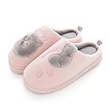 zapatillas casa verano amazon  Invierno Zapatillas de Estar por casa para Mujer Hombre cómodo y Antideslizante Pantuflas