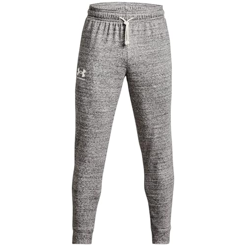 Joggers Rival Terry Under Armour homme pantalon de sport blanc S