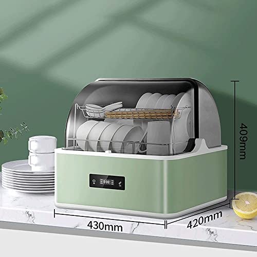 Mini Portable vaatwasser aanrecht, compacte vaatwasser met watertank, 6,2-liter ingebouwde geen installatie, vaatwasser… - Afbeelding 3