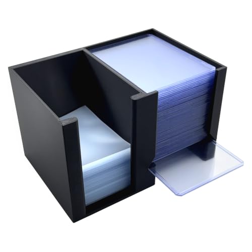 EnderToys CardCare Lite (Black) - Toploader Dispenser - Penny Sleeve Holder