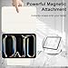 Dwopar for iPad Pro 13 inch Case M5/M4 2025/2024 (A2925/A2926/A3007), Auto Sleep/Wake and Magnetic Closure, Slim Trifold Stand Case, PU Leather Cover, Support Apple Pencil Pro, White