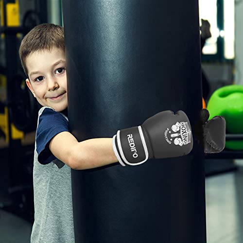 Redipo Kids Boxing Gloves, Sponge Foam Training Sparring Gloves Thai Kick Boxing For Kid And Youth, Suitable For Boys And Girls Age 3 To 12 Years #TOP5