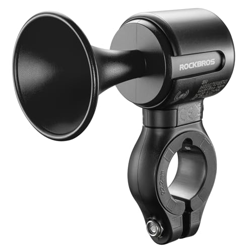 ROCKBROS Electric Bike Horn, Findmy Anti Loss Device, 120dB