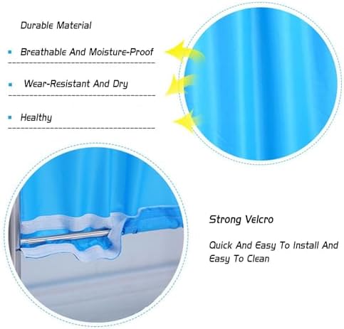 6ft 3-Panel Folding Room Divider with Lockable Wheels, Portable Fabric Partition for Home, Office & Event Use - Versatile Privacy Screen (Color-2)