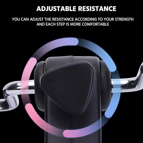 Mini bicicleta pedaleadora con resistencia ajustable y display digital miniatura 3