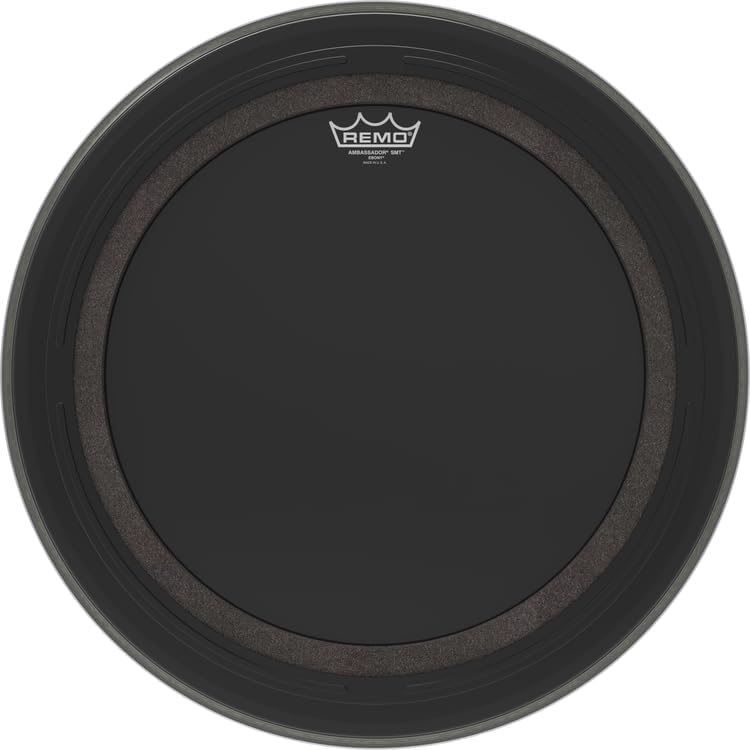 Remo Ambassador SMT Ebony Bass Drumhead - 20 inches