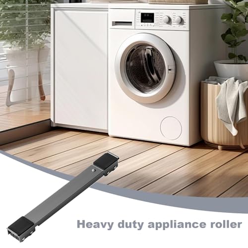 Base móvil para lavadora y secadora: rodillos para electrodomésticos extensibles 7