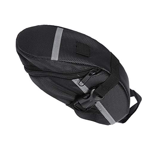Lioobo 2 peças de bolsas de bicicleta para bicicleta e bicicleta, bolsa para selim de bicicleta, imp