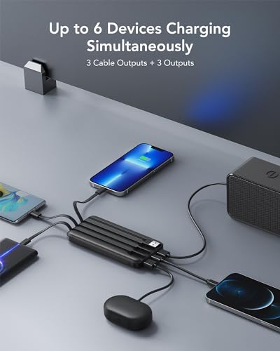 Charmast R25359 Portable Charger With Built In Cables thumb #3